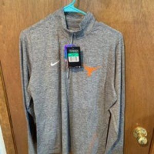 Nike Texas Longhorns dri-fit half zip